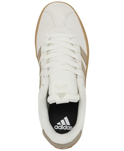adidas Women's Vl Court 3.0 Sneakers (Natural/Gold/Gum) - Size 9.5 M3