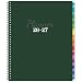 2026-2027 Planner - 2026-2027 Planner Weekly and Monthly, Jul. 2026 - Jun. 2027 11'' x 9'', Planners 26-27 with Colorful Tabs, Premium Paper, Twin-wire Binding - Classic Dark Green