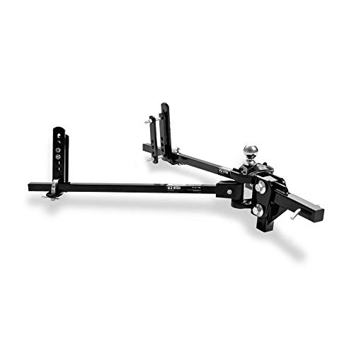 Fastway e2 2-Point Sway Control Trunnion Hitch, 92-00-1200, 12,000 Lbs Trailer Weight Rating, 1,200 Lbs Tongue Weight Rating, Weight Distribution Kit Includes Standard Hitch Shank, Ball NOT Included #1