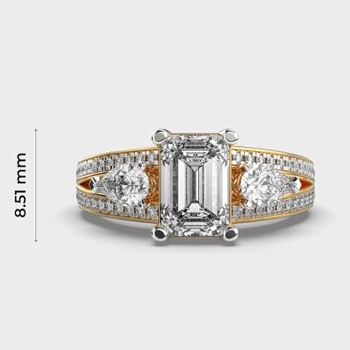 Bague Royal Signia argent et moissanite pour sublimer votre style au quotidien