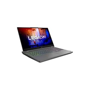 Lenovo Legion 5 15ARH7H, Gaming Notebook, 15.6″ 165 Hz IPS， AMD Ryzen 7 6800H (3.20GHz), NVIDIA GeForce RTX 3060 Laptop GPU, RAM 32 GB DDR5 Storage 1TB PCIe SSD, Wi-Fi 6E, Storm Grey, W/GaLiMu