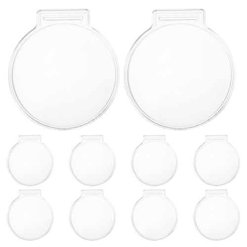 Cápsulas de 50 mm transparentes para lucir tus medallas deportivas en la vitrina de casa