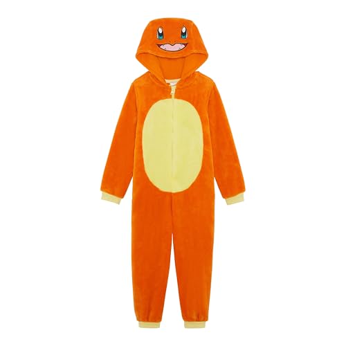 Pokémon Mono con Capucha para niños o niñas, Pijama Todo en uno, Charmander, Edad...