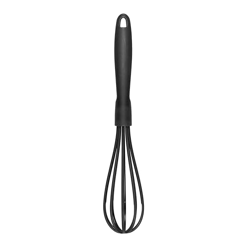 Chef Aid Nylon Whisk, BPA Free Kitchen Utensil for use with Non-Stick Cookware, Black