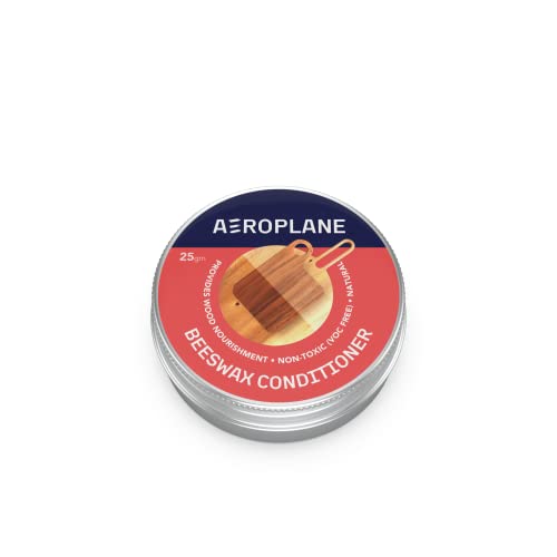 Image of AEROPLANE - Beeswax Wood Conditioner - Nourishes your wood with the goodness of beeswax - Smooth wood finish, conditioner and polish (25 gm)
