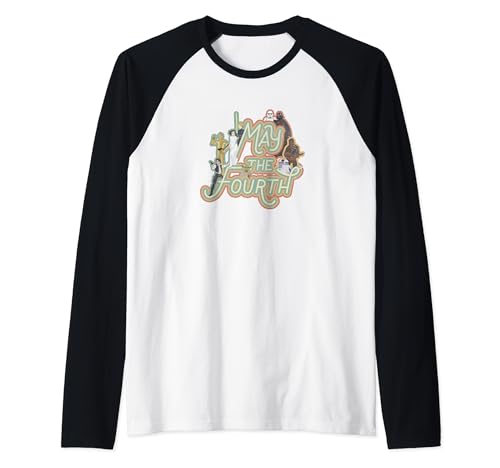 Star Wars May The Fourth maillot raglan le cadeau idéal pour un anniversaire de fan