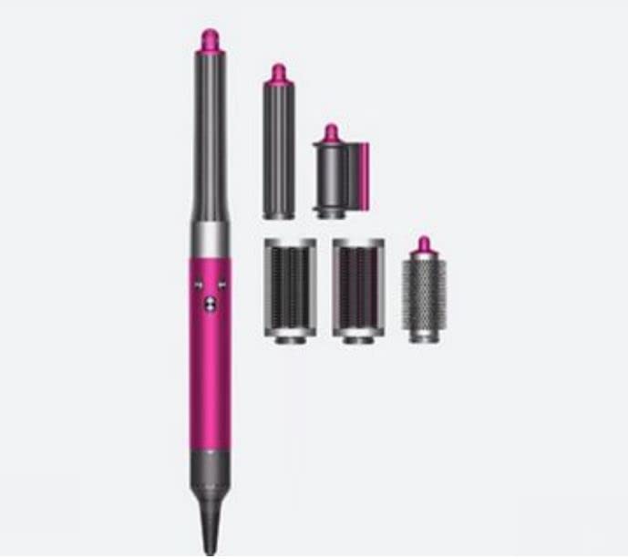 Dyson Airwrap MultiStyler Complete Long in Fuchsia/Nickel stock finder