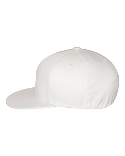 Gorra Flexfit Pro-Baseball para Hombre XX-Large Blanca miniatura 1