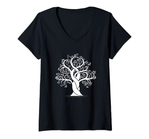 Womens Tree - Gardeners in Herb and Indoor Garden Gardening Passion V-Neck T-Shirt