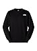 The North Face NF0A89FBJK3 M Simple Dome Crew Maglia Lunga Uomo TNF Black Taglia M