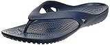 Crocs Kadee II Flip Flops | Sandals for Women, Navy, 7