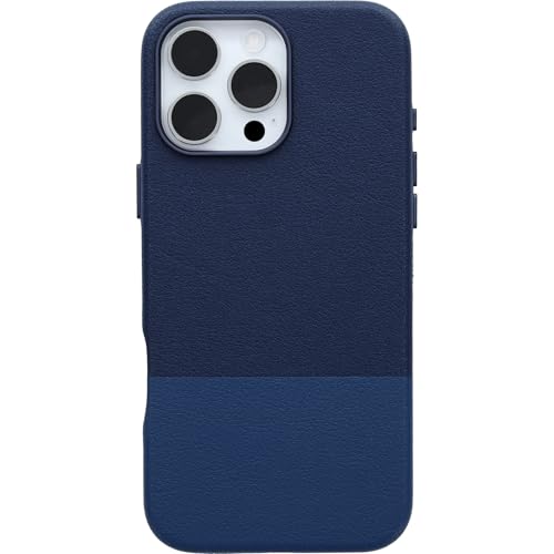 Image of OtterBox iPhone 16 Pro Max Statement Series Cactus Leather for MagSafe - Azure Oasis Blue - Ultra-Thin, Sleek iPhone Case, Premium iPhone Case, MagSafe Compatible