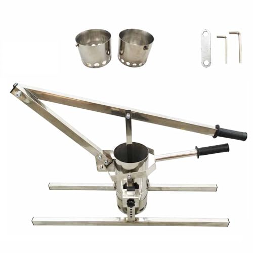 PreAsion Meatball Maker Machine Manual Stainless Steel Commercial Household Meatball Vegetable Ball Fish Ball Forming Machine with 3Dies