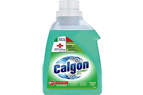 Calgon Gel desinfectante antical Lavadora, Hygiene+, 1,5 l