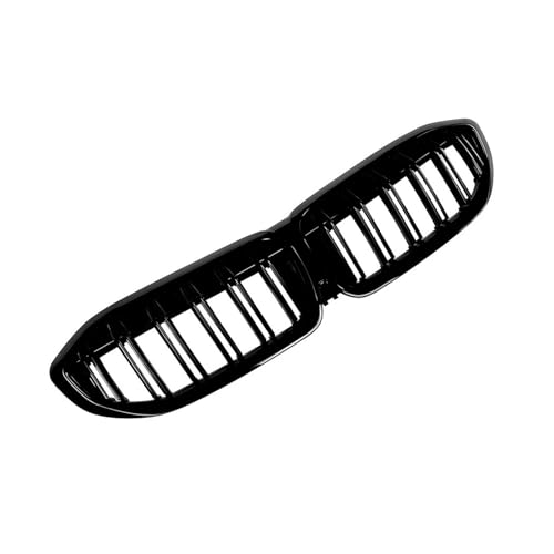 Parrilla Delantera Para G20 G21 3-Series 2019 2020-2022 Cubierta Parrilla Deportiva Doble Listón Parachoques Delantero Coche Rejilla Carreras Riñón Rejilla Frontal
