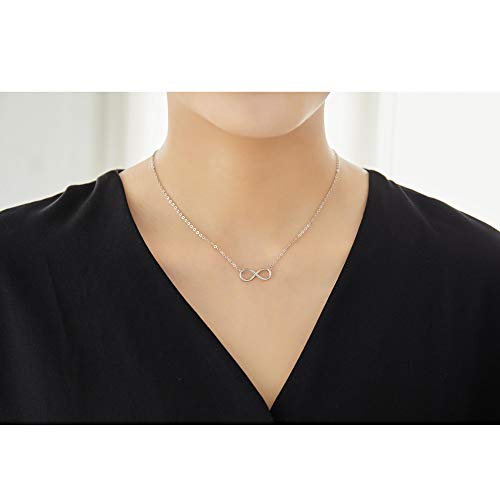 Zealmer Best Friend Cross Arrow Infinity Love Necklace 16K Gold Plated4