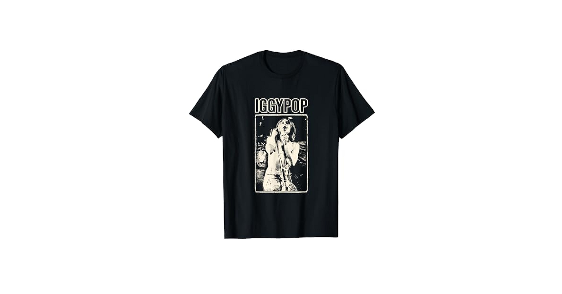 Iggy Pop Tシャツ Amazon.com: Iggy Pop Men's Stooges Group T-Shirt White Small