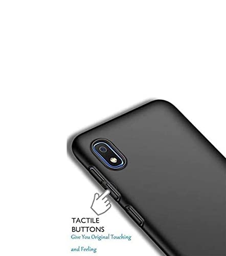 Image of Mobile Back Cover Case for Samsung Galaxy A3 Core (Silicone Case|CameraProtection|Black SC1510)