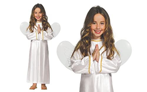 GUIRMA Child angel tunic costume with wings