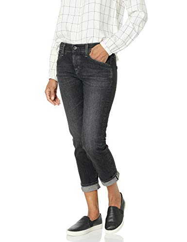 AG Adriano Goldschmied Women's EX-Boyfriend Slim FIT Tapered Leg Jean, 5 Years Reserve, 25