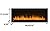 Napoleon Alluravision-NEFL42CHS-Slim Wall Hanging Electric Fireplace, 42 Inch Slim, Black