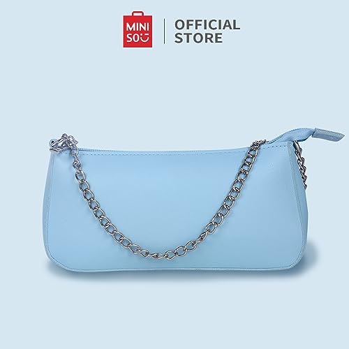 Image of MINISO Hand Bag for Women Mini Size Shoulder Bag, Women Stylish Purse for Women&Girls, Length 22, 25cm, Width 11, 15cm