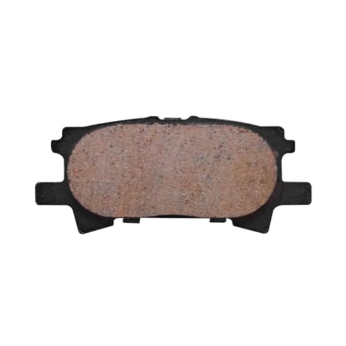 Image of Detroit Axle - Rear Brake Pads for 2004-2007 Toyota Highlander | r 2004-2006 Lexus RX330 2007-2009 RX350 2006-2008 RX400h Ceramic Brake Pads w /Hardware Replacement