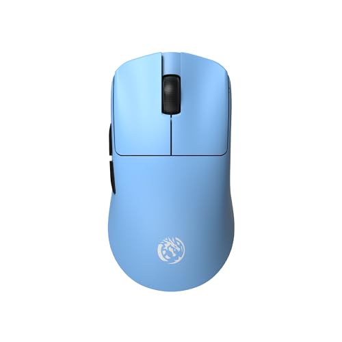 Image of ATK Blazing Sky F1 V2 Extreme Wireless Gaming Mouse, PAW3950 Ultra Sensor, DPI up to 42,000, 38g Lightweight, 8K Polling, 80 Hr Battery Life, All-New Nano Coating, Dual-Mode 2.4G /Wired - Blue
