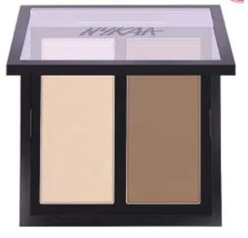 Nykaa Contour & Conquer – Contour and Highlight Duo – Sizzle Chisel 01