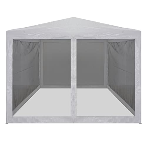 HOMIUSE Tenda per Feste con 4 Pareti in Rete 4x3 m...