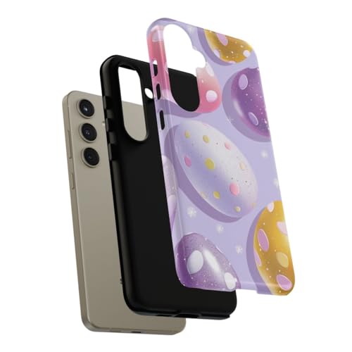 Coque résistante brillante pour Samsung S24 Plus motif Pâques - 4