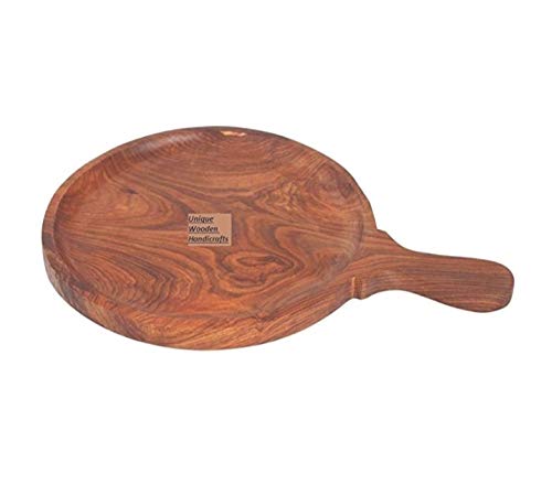 Baking Racket Buy Unique Wooden Handicrafts Wooden 10 Inch Pizza Plate/Board/Racket ...