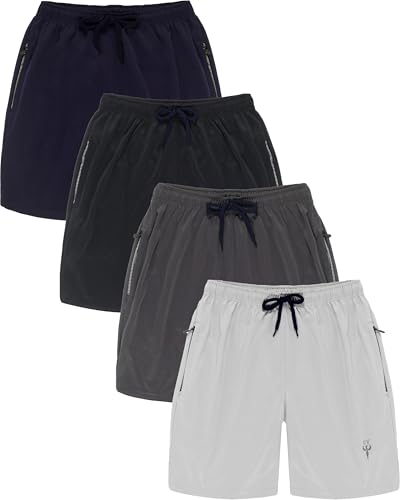 Image of Polyester Sports Shorts for Boys and Girls - Colour May Vary