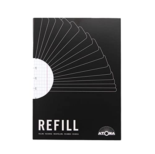 Recharge cahier Atoma A4 120 pages carreaux pour la prise de notes de bureau