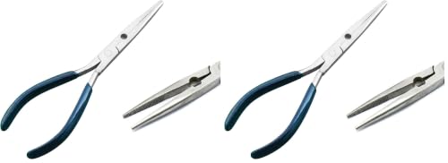 Image of 8 inch Stainless Steel Needle Nose Fisherman's Pliers Fisherman Plier With Vinyl Grips (Pack of 2)