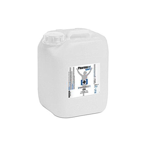 5 lt OLIO NEUTRO DA MASSAGGIO PROFESSIONALE 5000 ml per fisioterpia sport estetica