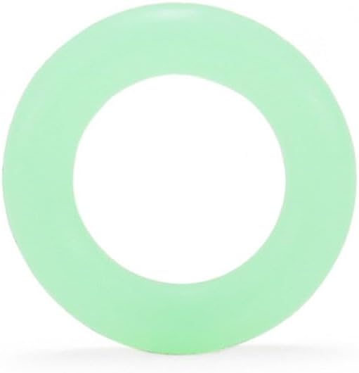 CheungYee 50pcs 15mm Fluorescent Night Glow Tent Stakes Rings for Outdoor Camping Hikking
