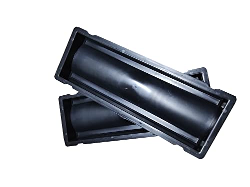 FHONYX 2 Stück Gießform Pflasterform Schablone für Beton 50x16x6cm, Trog, Ablauf, Entwässerungsrinne, Gartendekoration, Bodenbelag Platten, schalungsformen, DIY, Gehweg, Pflastersteine, Gießen