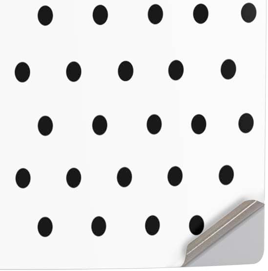 Skinit Decal Gaming Skin Compatible with PS5 Pro Console - White and Black Polka Dots Design