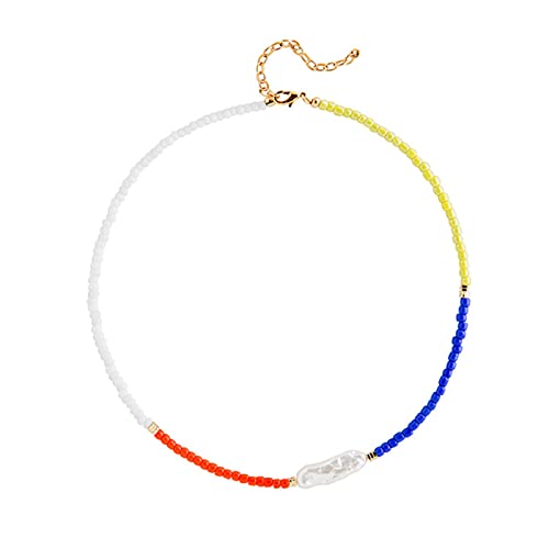 Collier bohémien en perles de verre à personnaliser pour les journées d'été