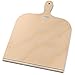 AUPROTEC Pizzaschaufel Holz Pizzaschieber Pizzabrett Birke geschliffen Modell Yves: Größe L 32 x 32 cm