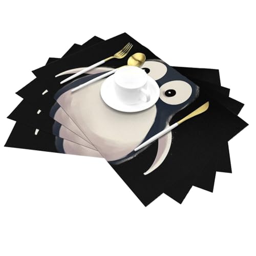 Set de table pingouin pour fête de mariage et dîner de fête convivial - 7