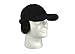 Rothco Low Profile Cap/Earflaps/Fleece, Black