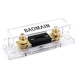 Baomain ANL-150A Electrical Protection ANL Fuse 150 Amp with fuse holder 1 Pack