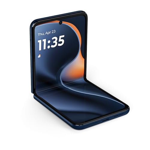 Smartphone Motorola Razr 60-256GB 24GB (12GB RAM+12GB Ram Boost) Tela dobrável 6,9" pOLED e externa 3,6” Moto AI camera IP48 - Azul Marinho - Imagem 5
