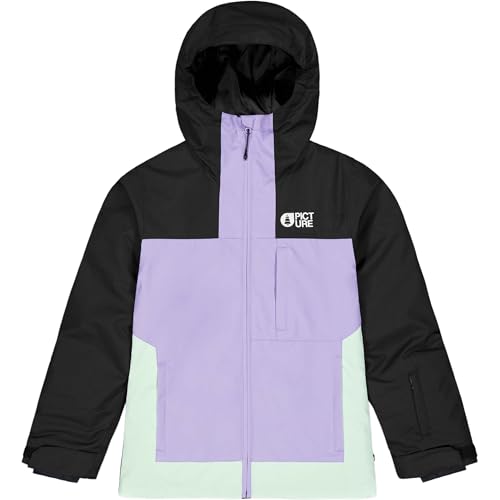 Picture Seady Jacket, Black Paisley Purple Silt Green, 6