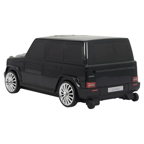 Image of Best Ride On Cars Mercedes G-Class Suitcase Ride On Push Car, Carry-On Luggage for Travel, Realistic Car Look, Inbuilt Storage Space, Compact Size, For Kids Aged 2-6 Years