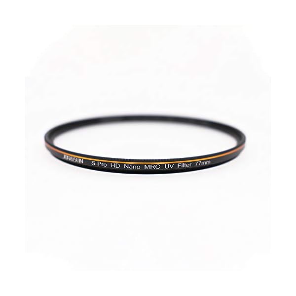 JONGSUN UV Filter 77mm, Ultraviolett Schutzfilter, 16 Schichten Mehrschichtvergütet, Schott B270 – Bild 4
