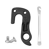 JRSHIRLEYLTD 1 Stück Fahrrad-Schaltaufhänger Schaltwerk-Haken Heckhaken Dropout Heckhaken Teile Fahrradschwanzhaken Mechanischer Schalthaken Aluminiumlegierung Ohrumwerfer Mech Hanger.