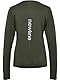 newline Women’s nwlBEAT Poly LS Tee Woman Shirt, Beluga, M